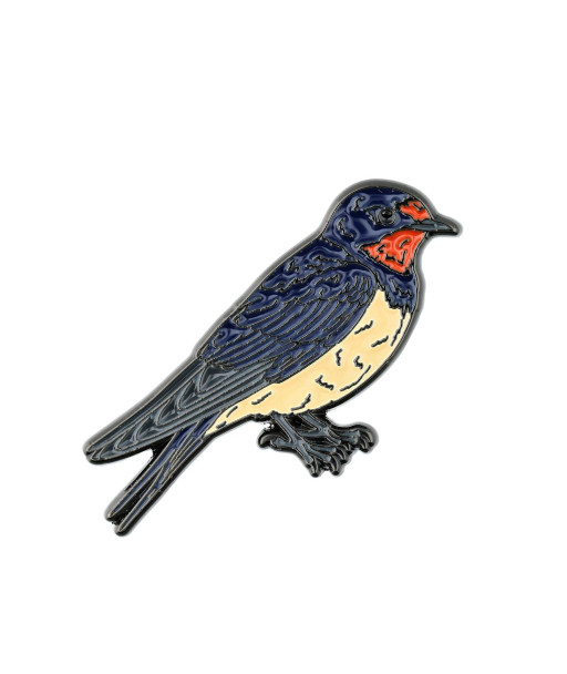 Enamel Pin Barn Swallow